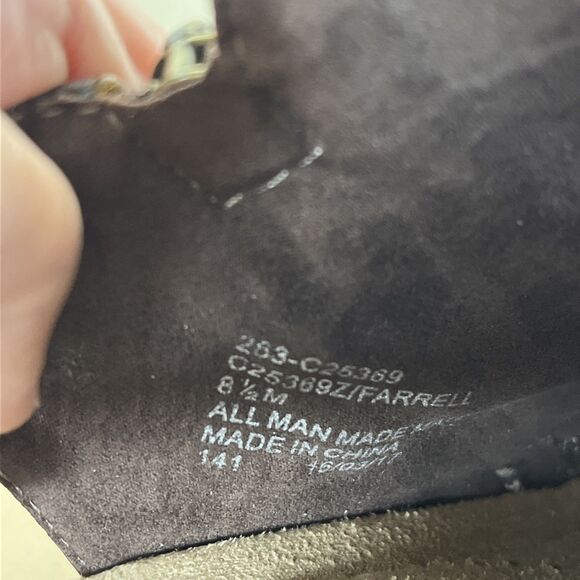 Cliffs by White Mountain Women’s Farrell Wedge Sandals 8.5M Side Zip C25369 - Picture 7 of 11